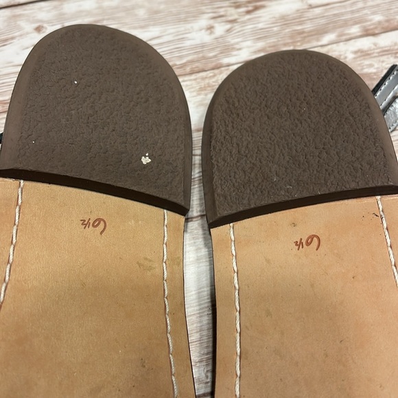 Sam Edelman GiGi Toe Thong Sandals  Embroidered Tribal Pattern Size 6-1/2 - Picture 5 of 8